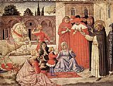 Benozzo di Lese di Sandro Gozzoli St Dominic Reuscitates Napoleone Orsini painting